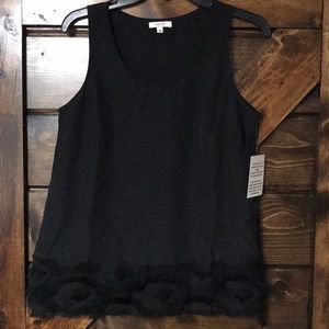 Blank tank with fun frills!